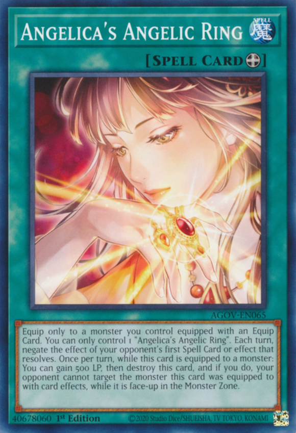 Angelica's Angelic Ring - AGOV-EN065 - Common - 1st Edition