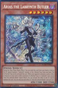 Arias the Labrynth Butler - AGOV-EN017 - Secret Rare 1st Edition