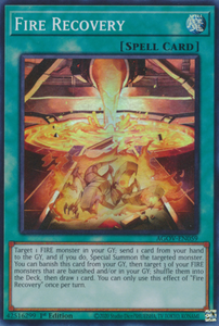 Fire Recovery - AGOV-EN059 - Super Rare 1st Edition