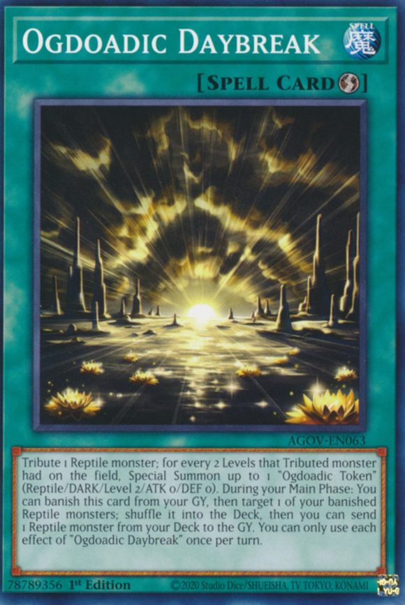 Ogdoadic Daybreak - AGOV-EN063 - Common 1st Edition