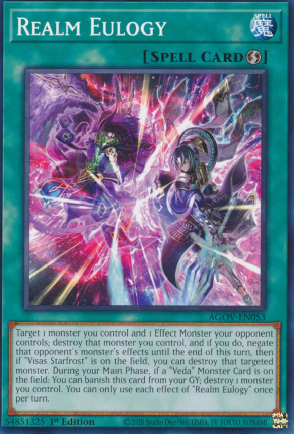 Realm Eulogy - AGOV-EN053 - Common - 1st Edition