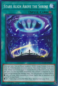 Stars Align Above the Shrine - AGOV-EN061 - Common - 1st Edition