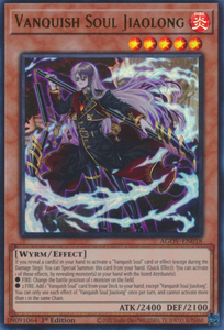 Vanquish Soul Jiaolong - AGOV-EN018 - Ultra Rare 1st Edition