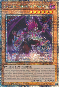 Blackwing - Simoon the Poison Wind - RA01-EN012 - Quarter Century Secret Rare 1st Edition