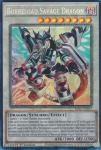 Borreload Savage Dragon - RA01-EN033 - Collector's Rare 1st Edition
