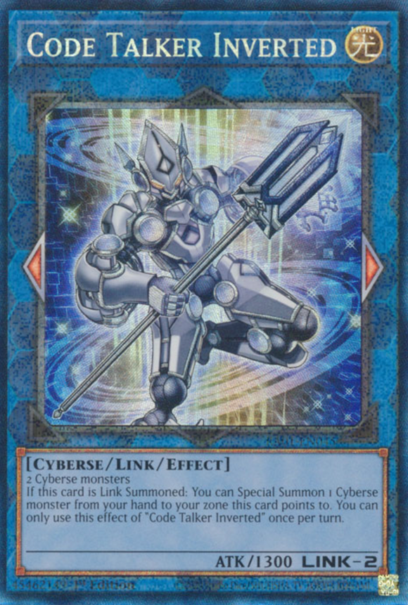 Code Talker Inverted - RA01-EN045 - Collector's Rare 1st Edition