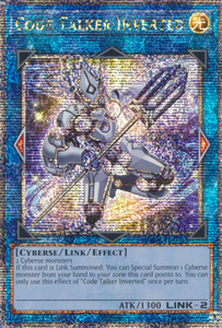 Code Talker Inverted - RA01-EN045 - Quarter Century Secret Rare 1st Edition