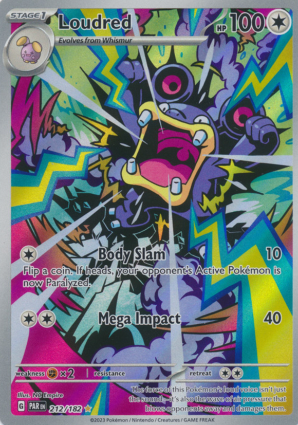 Loudred - 212/182 - Illustration Rare