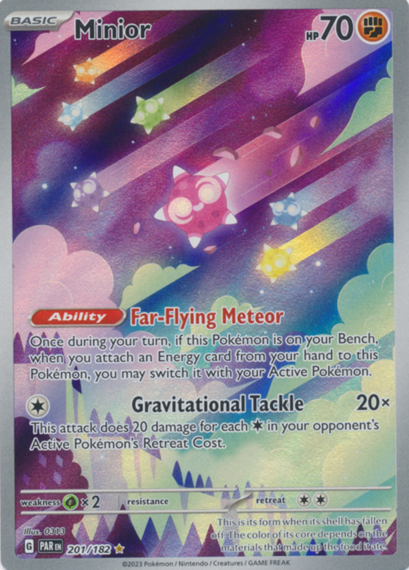 Minior - 201/182 - Illustration Rare