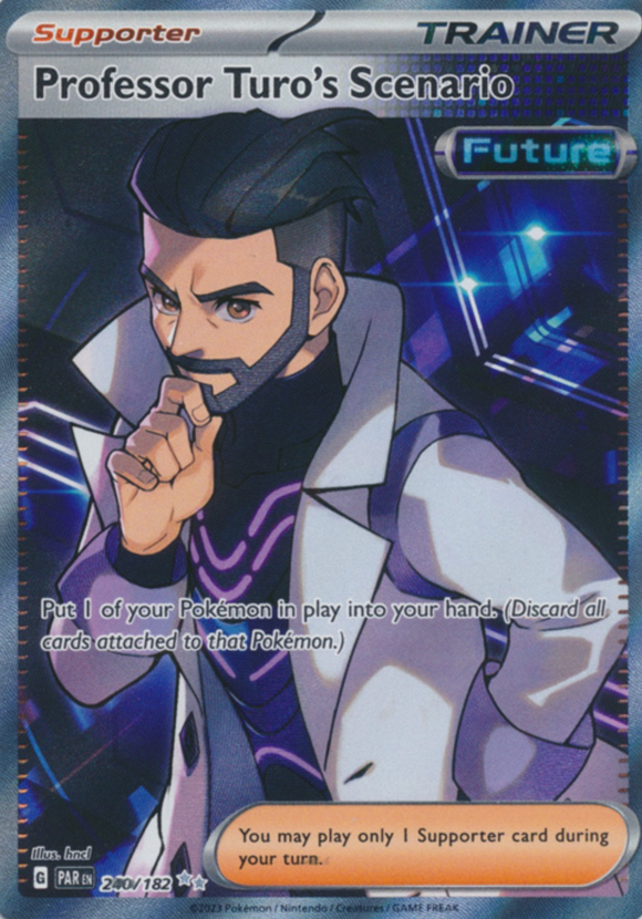 Professor Turo's Scenario - 240/182 - Full Art Secret Rare