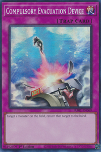 Compulsory Evacuation Device - RA01-EN069 - Super Rare 1st Edition