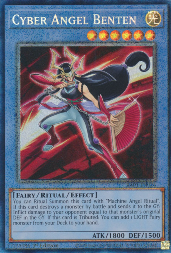 Cyber Angel Benten - RA01-EN024 - Collector's Rare 1st Edition