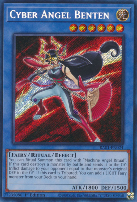 Cyber Angel Benten - RA01-EN024 - Secret Rare 1st Edition