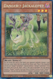 Danger!? Jackalope? - RA01-EN013 - Collector's Rare 1st Edition