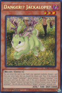 Danger!? Jackalope? - RA01-EN013 - Secret Rare 1st Edition