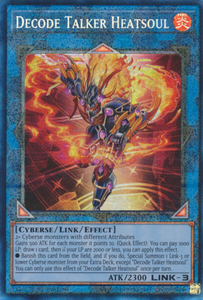 Decode Talker Heatsoul - RA01-EN048 - Collector's Rare 1st Edition