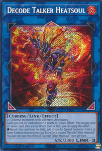 Decode Talker Heatsoul - RA01-EN048 - Secret Rare 1st Edition