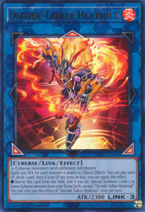 Decode Talker Heatsoul - RA01-EN048 - Ultra Rare 1st Edition