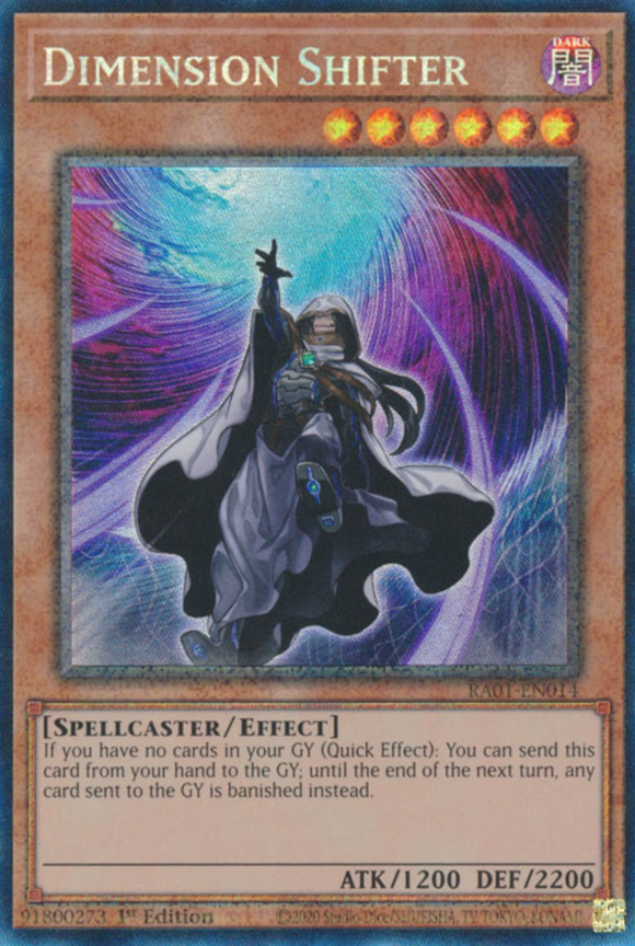 Dimension Shifter - RA01-EN014 - Collector's Rare 1st Edition