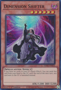Dimension Shifter - RA01-EN014 - Super Rare 1st Edition