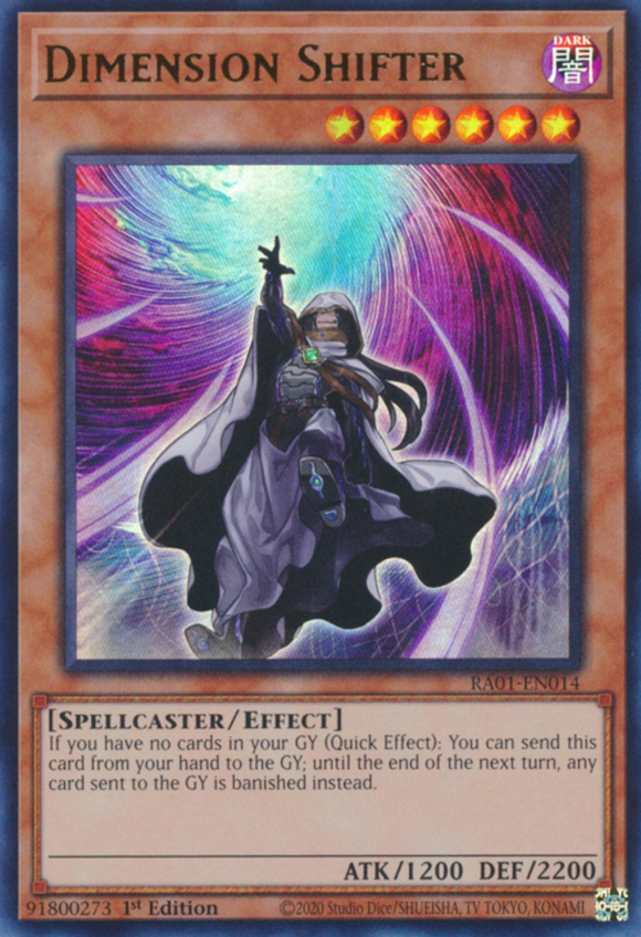 Dimension Shifter - RA01-EN014 - Ultra Rare 1st Edition