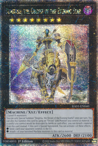 Dingirsu, the Orcust of the Evening Star - RA01-EN040 - Quarter Century Secret Rare 1st Edition