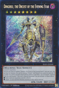 Dingirsu, the Orcust of the Evening Star - RA01-EN040 - Secret Rare 1st Edition