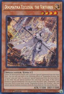 Dogmatika Ecclesia, the Virtuous - RA01-EN020 - Secret Rare 1st Edition