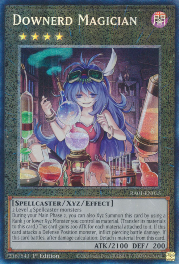 Downerd Magician - RA01-EN035 - Collector's Rare 1st Edition
