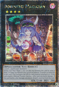 Downerd Magician - RA01-EN035 - Quarter Century Secret Rare 1st Edition