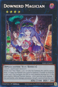 Downerd Magician - RA01-EN035 - Secret Rare 1st Edition