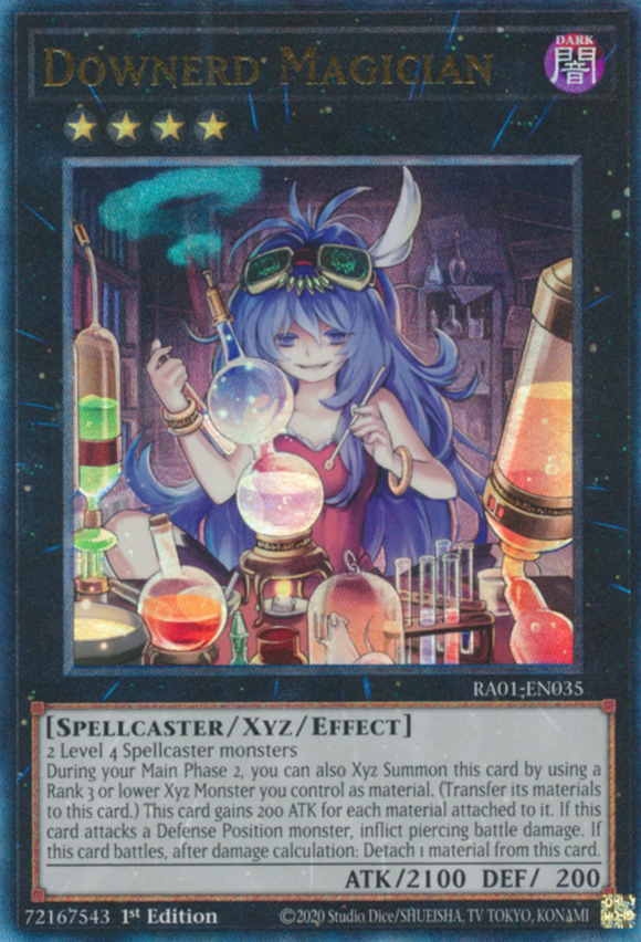 Downerd Magician - RA01-EN035 - Ultimate Rare 1st Edition
