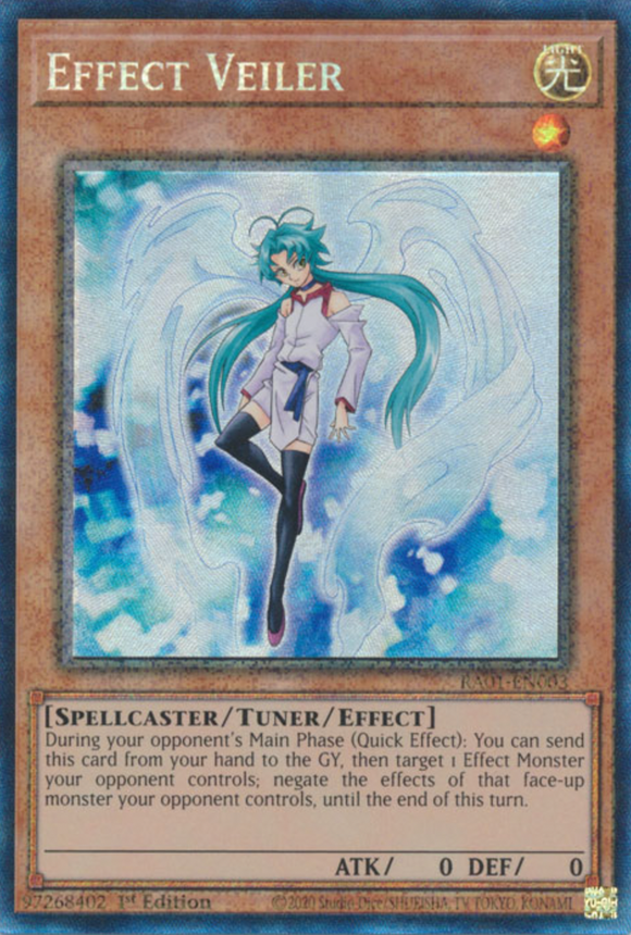 Effect Veiler - RA01-EN003 - Collector's Rare 1st Edition