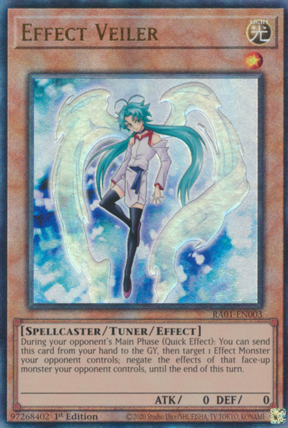 Effect Veiler - RA01-EN003 - Ultimate Rare 1st Edition