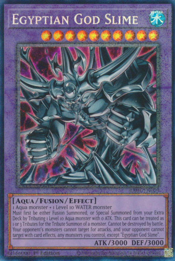 Egyptian God Slime - RA01-EN029 - Collector's Rare 1st Edition