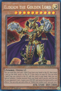 Eldlich the Golden Lord - RA01-EN019 - Collector's Rare 1st Edition