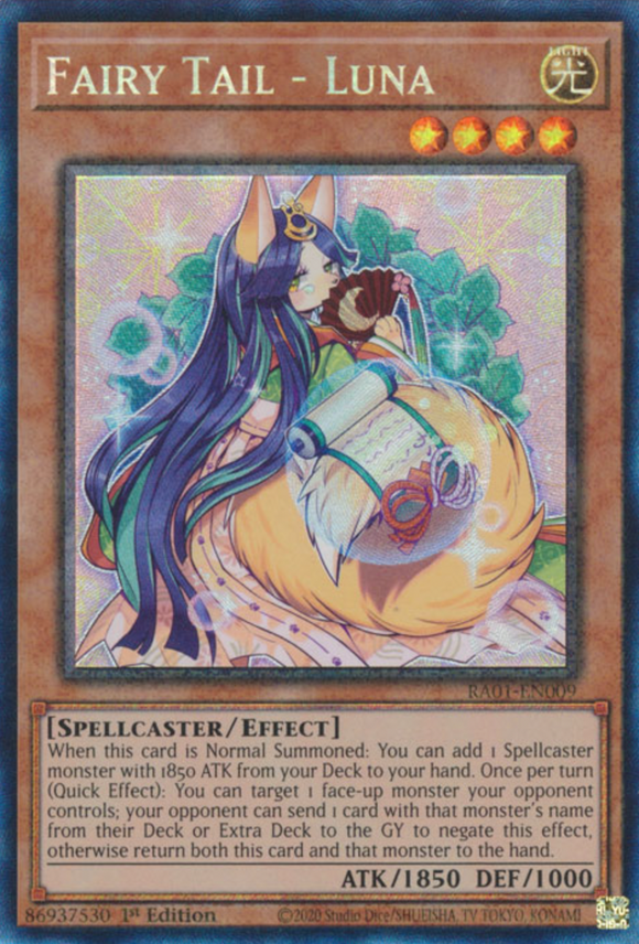 Fairy Tail - Luna - RA01-EN009 - Collector's Rare 1st Edition
