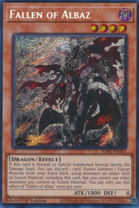 Fallen of Albaz - RA01-EN021 - Secret Rare 1st Edition