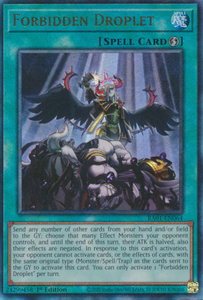 Forbidden Droplet - RA01-EN064 - Ultimate Rare 1st Edition