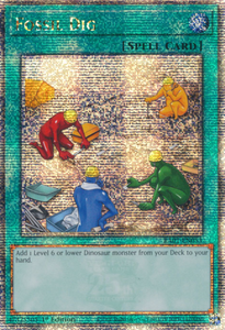 Fossil Dig - RA01-EN053 - Quarter Century Secret Rare 1st Edition