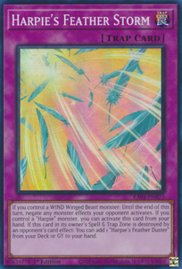 Harpie's Feather Storm - RA01-EN073 - Super Rare 1st Edition