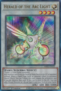Herald of the Arc Light - RA01-EN031 - Ultimate Rare 1st Edition