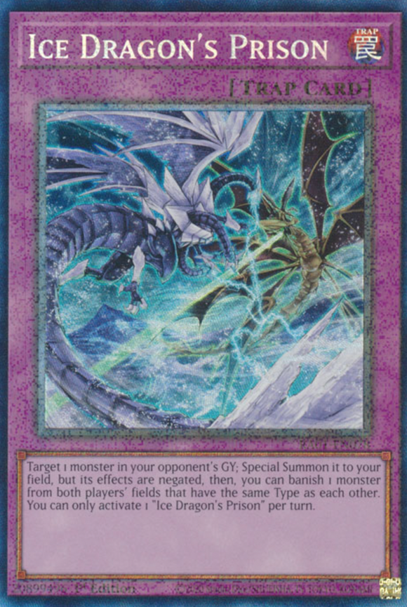 Ice Dragon's Prison - RA01-EN078 - Collector's Rare 1st Edition