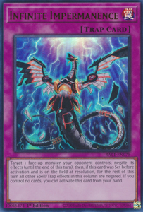 Infinite Impermanence - RA01-EN075 - Ultra Rare 1st Edition