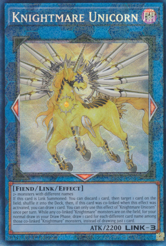 Knightmare Unicorn - RA01-EN043 - Collector's Rare 1st Edition