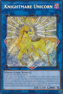 Knightmare Unicorn - RA01-EN043 - Secret Rare 1st Edition