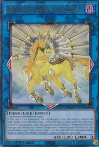 Knightmare Unicorn - RA01-EN043 - Ultimate Rare 1st Edition