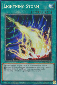 Lightning Storm - RA01-EN061 - Collector's Rare 1st Edition