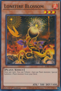 Lonefire Blossom - RA01-EN002 - Super Rare 1st Edition