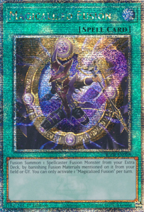Magicalized Fusion - RA01-EN058 - Quarter Century Secret Rare 1st Edition